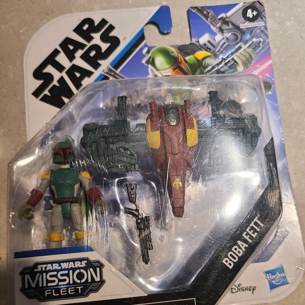 Star Wars Mission Fleet: Boba Fett CAPTURE IN THE CLOUDS Hasbro Action Figure